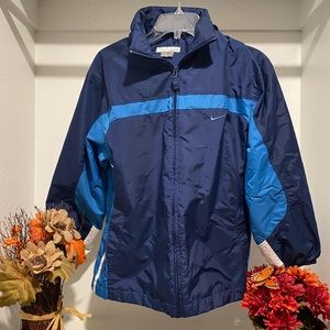 Nike Blue Windbreaker Hoodie